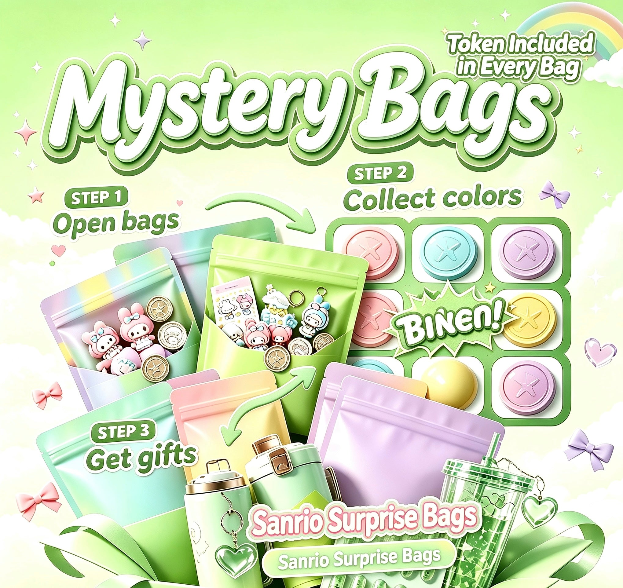 Mystery Bags Match Game